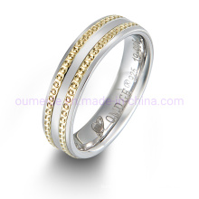 CNC Pattern New Arrival 925 Sterling Silver Rings